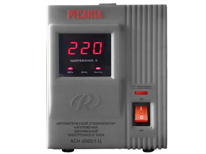 фото стабилизатор напряжения ресанта асн-2000/1-ц