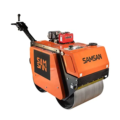 фото каток двухвальцовый ручной samsan ddr 500