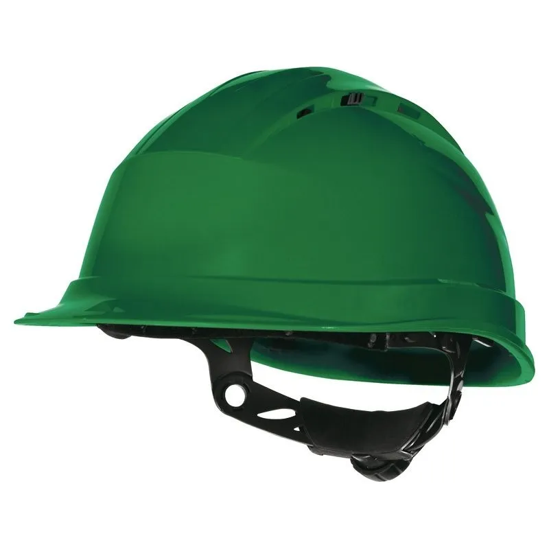 фото каска deltaplus™ quartz up iv (с храповиком), зеленый