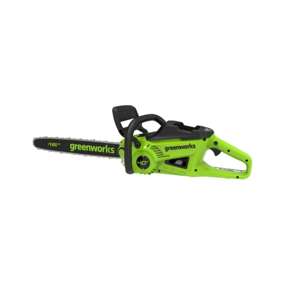фото бесщеточная аккумуляторная цепная пила greenworks 2008807ub
