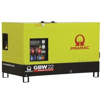 Дизельный генератор PRAMAC GBW22Y LINZ трехфазный в кожухе