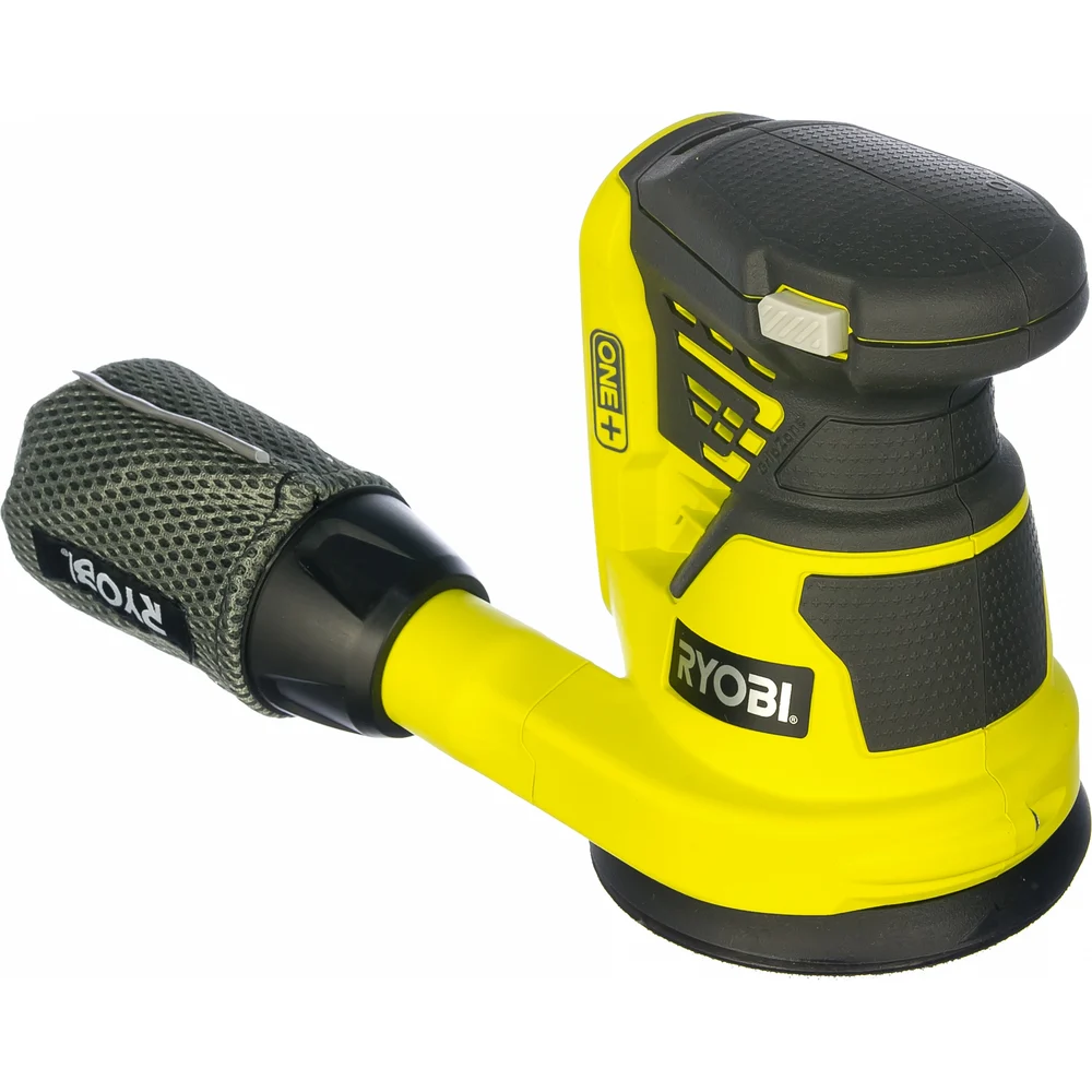 фото эксцентриковая шлифмашина ryobi one+ r18ros-0