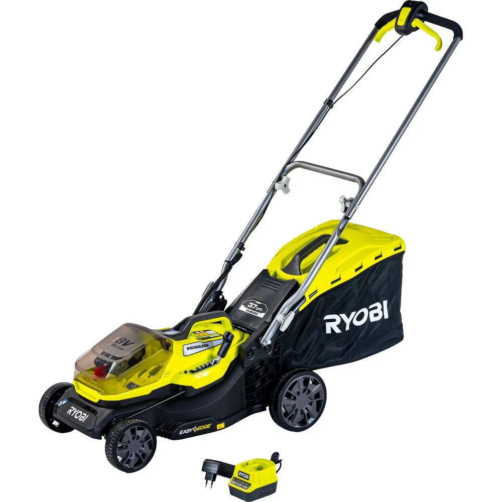 фото бесщеточная газонокосилка ryobi ry18lmx37a-150