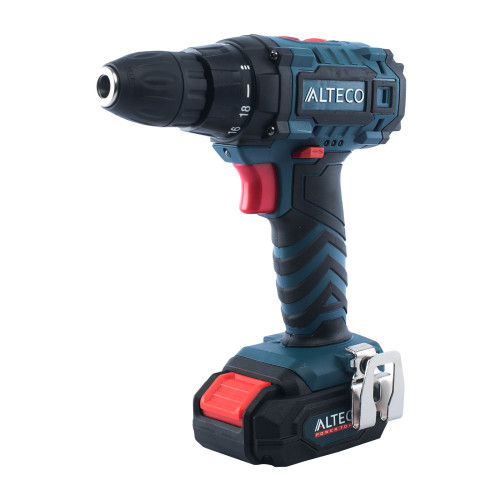 фото аккумуляторная дрель-шуруповерт alteco cd 1410 li