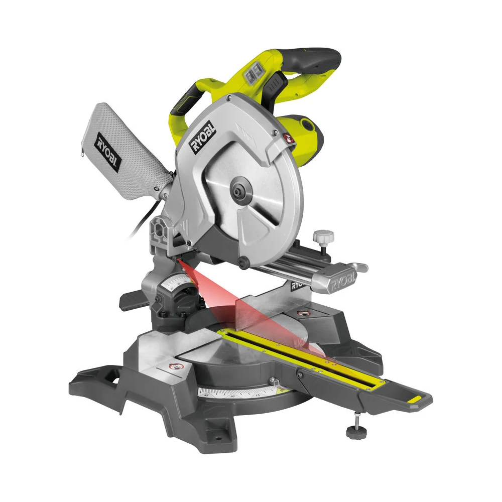 фото торцовочная пила ryobi ems254l