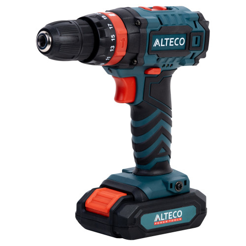 фото аккумуляторная ударная дрель-шуруповерт alteco cid 2110.1