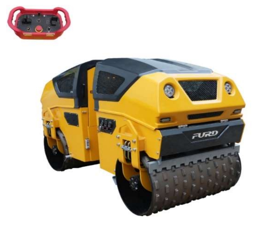 фото дорожный каток с дистанционным управление fyl-r900t (1300 кг)
