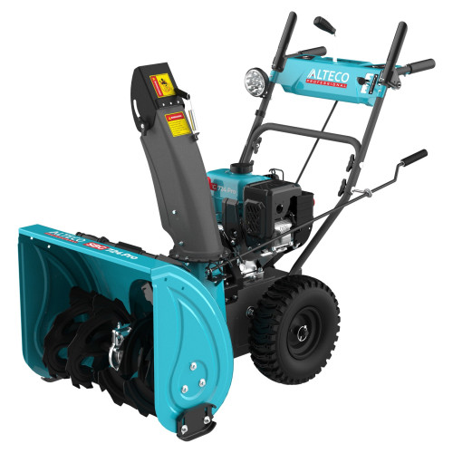 фото бензиновая снегоуборочная машина alteco sbg 724 pro