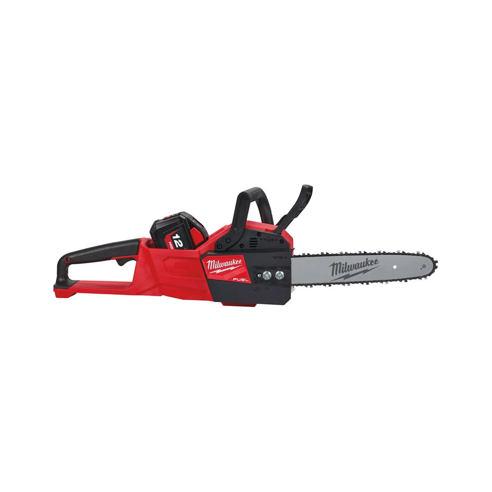 фото аккумуляторная цепная пила milwaukee m18 fchsc-121 fuel