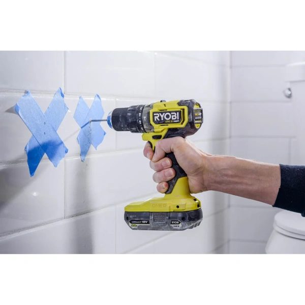 фото ударная дрель-шуруповерт ryobi one+ hp rpd18c-0