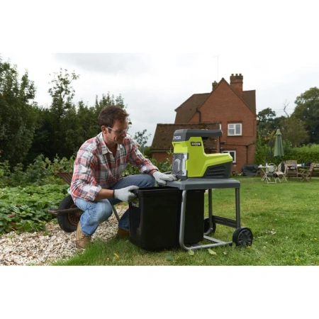 фото садовый измельчитель ryobi rsh3045u