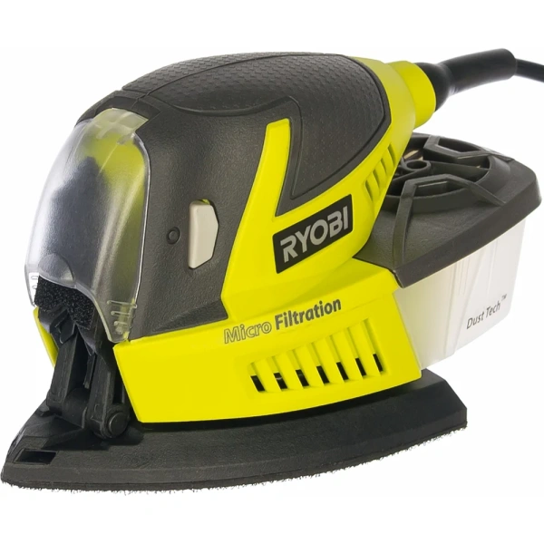 фото дельташлифмашина ryobi + 20 шлифлистов rps100-sa20 5133002906
