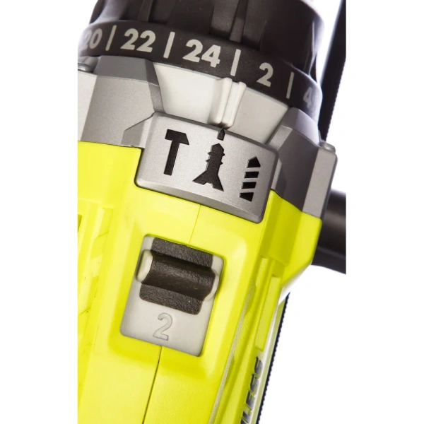 фото бесщеточная ударная дрель-шуруповерт ryobi r18pd7-252s one+