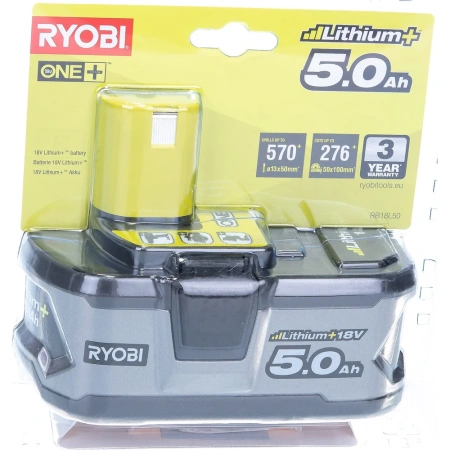 фото аккумулятор ryobi one+ rb18l50