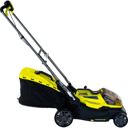 фото бесщеточная газонокосилка ryobi ry18lmx37a-150