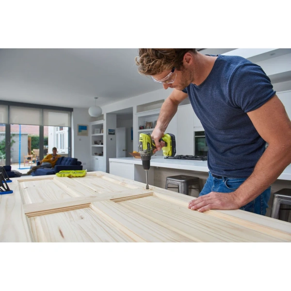 фото компактная дрель-шуруповерт ryobi one+ r18dd3-120s