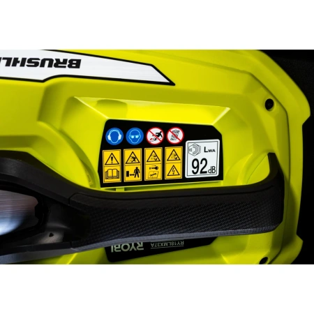 фото бесщеточная газонокосилка ryobi ry18lmx37a-150