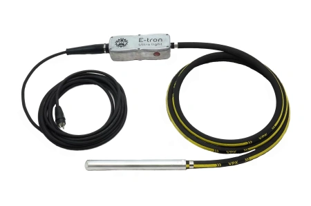 фото глубинный вибратор с преобразователем vpk e-tron ultra light 36