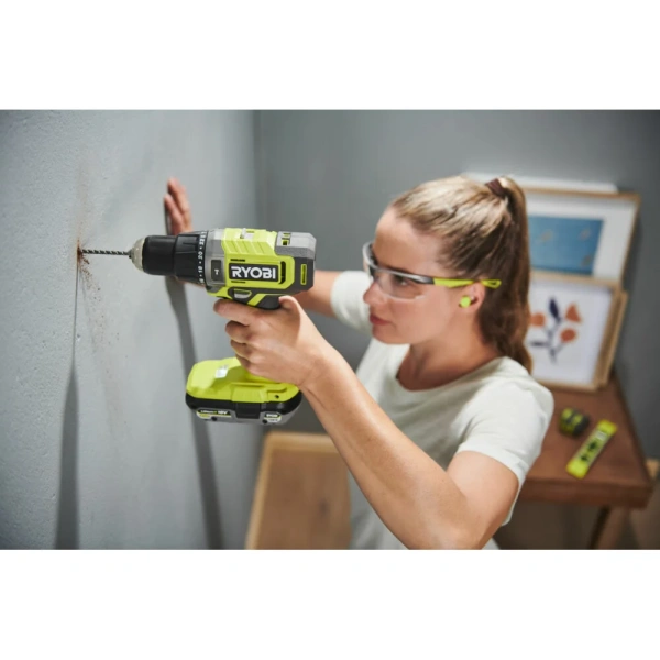 фото ударная дрель-шуруповерт ryobi rpd18-2c42s