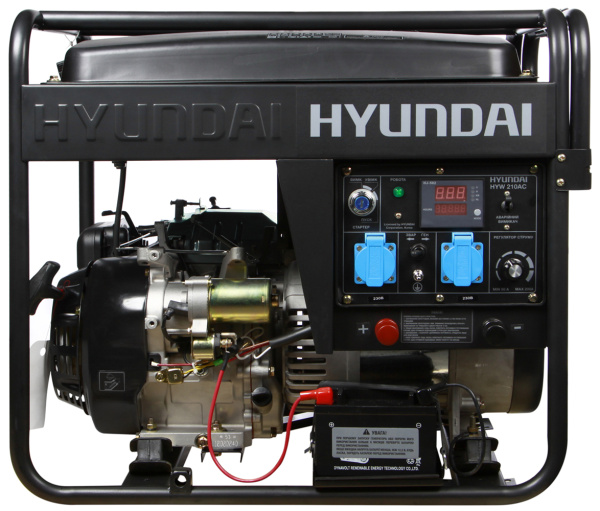 Генератор бензиновый сварочный HYW 210AC