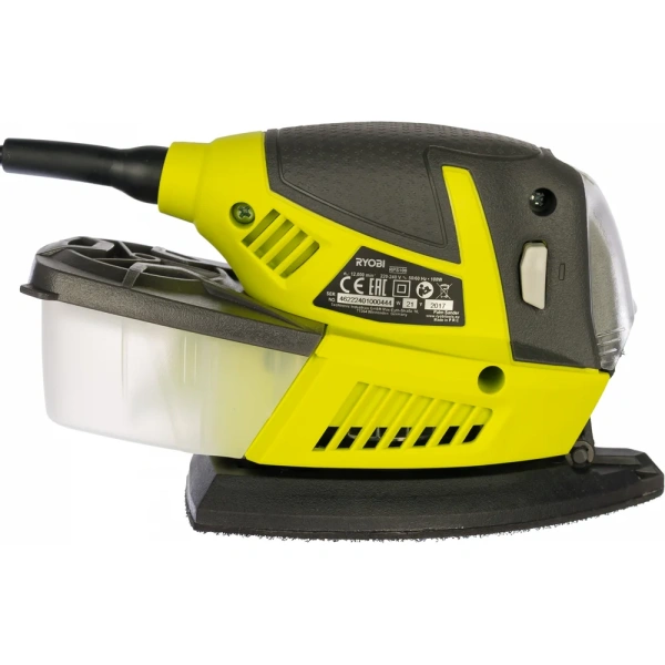 фото дельташлифмашина ryobi + 20 шлифлистов rps100-sa20 5133002906