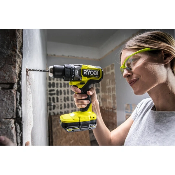 фото ударная дрель-шуруповерт ryobi rpd18x-2c52s