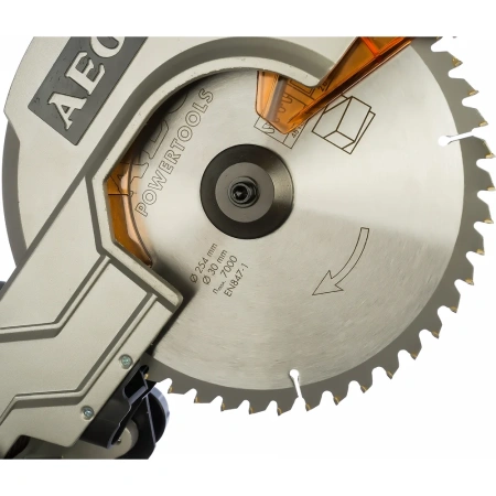 фото торцовочная пила aeg ps 254 l