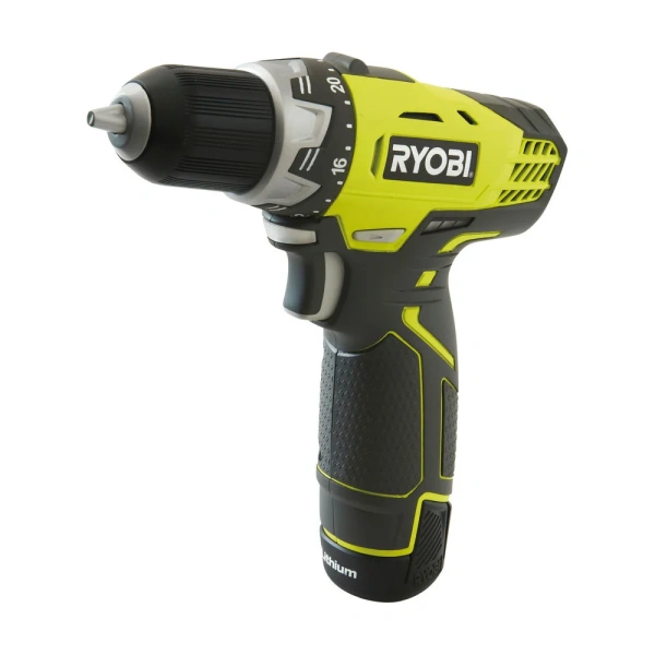 фото дрель-шуруповерт ryobi 12в rcd1201-220s