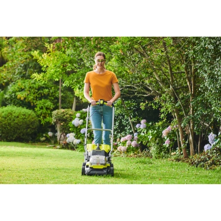 фото газонокосилка ryobi ry18lmx37a-0