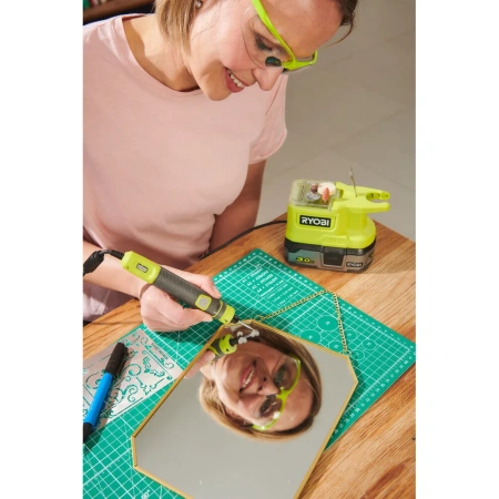 фото прямошлифмашина ryobi one+ rrt18-0