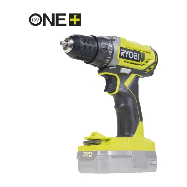 фото аккумуляторная дрель-шуруповерт ryobi one+ r18dd2-0